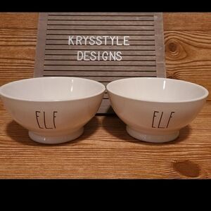 Rae Dunn "Elf" Bowls